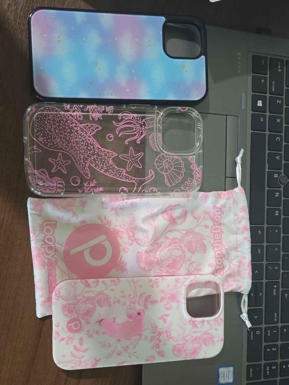 Loopy Pink Floral Phone Case Iphone 15  And 2 More Cases